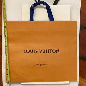 Louis Vuitton Orange Shopping Bag